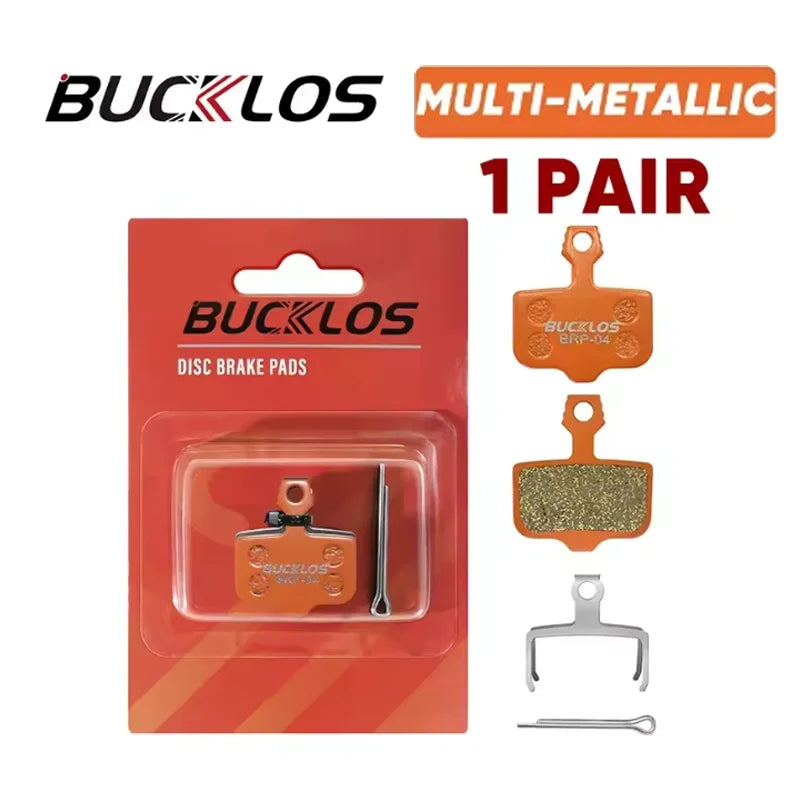 BUCKLOS Bike Disc Brake Pads for SRAM Avid MTB Road Bicycle Hydraulic Brake Pad Durable Wear-resistant Brake Pads Bike Accessory