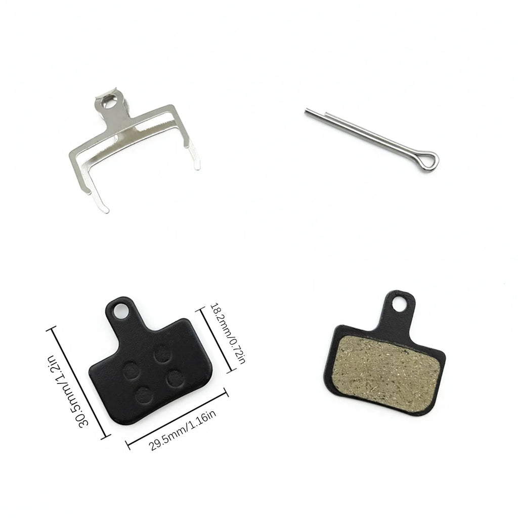 Resin Disc Brake Pads for Mountain Bike - 2/4/8/12 Pairs Com