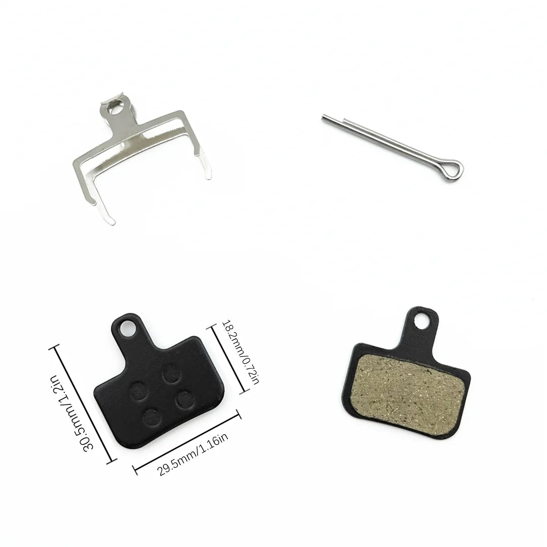 Resin Disc Brake Pads for Mountain Bike - 2/4/8/12 Pairs Com