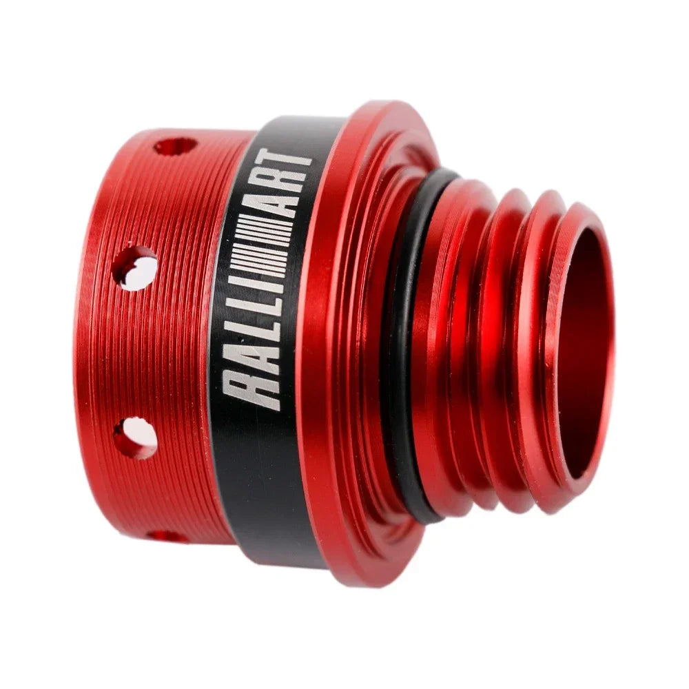 Ralli art Aluminum Engine Oil Tank Cover Cap For Mitsubishi 