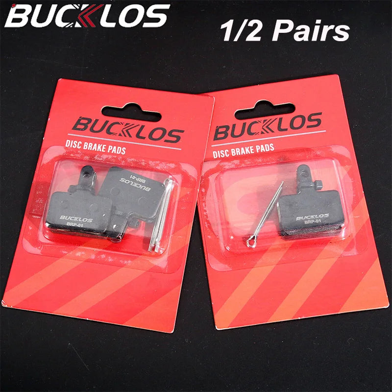BUCKLOS Bicycle Hydraulic Disc Brake Pad Semi-Metal Ceramic 