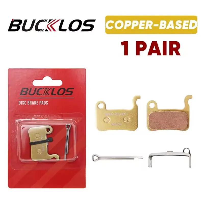 BUCKLOS Bicycle Disc Brake Pads for SHIMANO A01S M06 M07 Wear-resistant Bike Hydraulic Brake Pads MTB Brake Pad Cycling Brakes