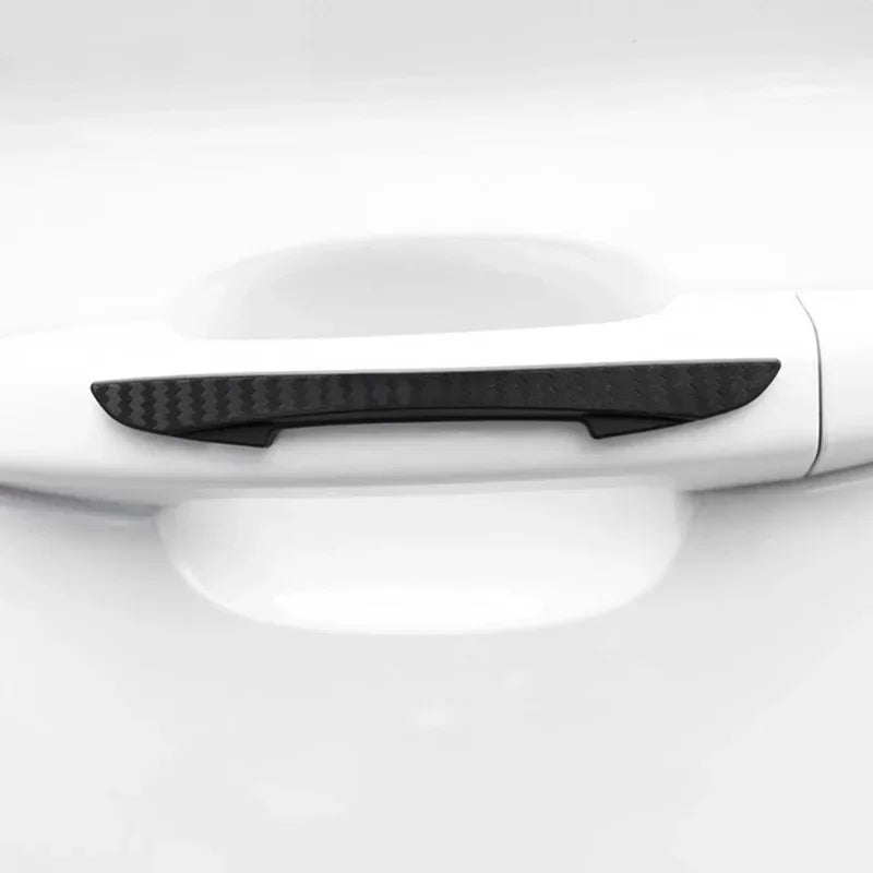 Car Door Black Anti-collision Protector Bar Silicone Sticker