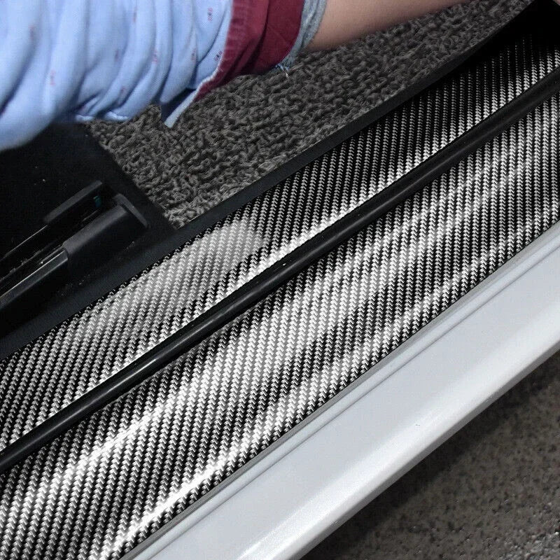 Carbon Fiber Universal Car Sticker Bumper Step Protection St