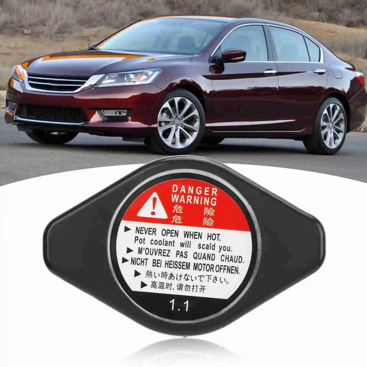 Cooling Radiator Cap 19045 PAA A01 Metal Replacement for Civ