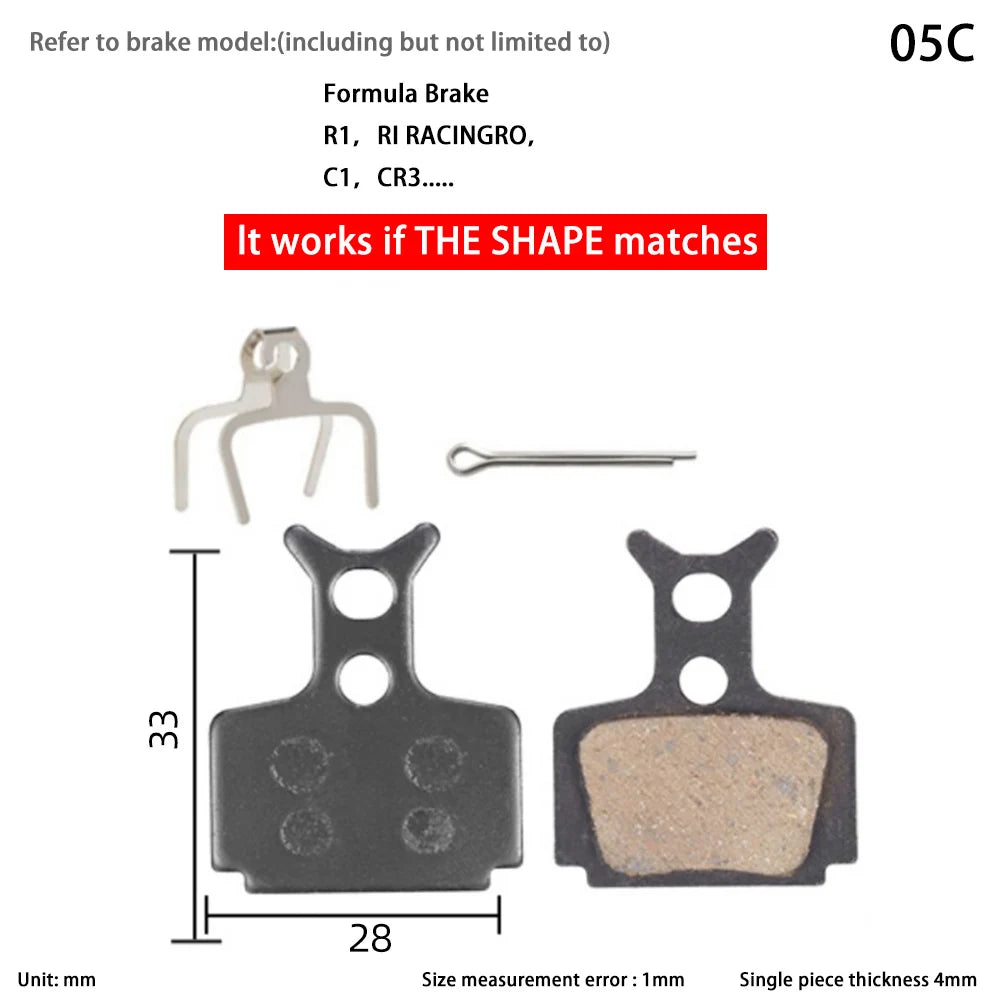 Bicycle Disc Brake Pads for Formula The One RX R1R R1 R0 T1 