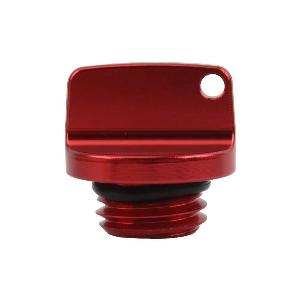 Crankcase-Cap CNC Motorcycle Oil Cap Aluminum Engine Oil Plug Screw-On Universal Crankcase Cover Screw Motorcycle-Owners