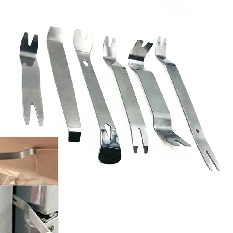 6Pcs Car Interior Trim Removal Tool Kit Auto Door Panel Audi