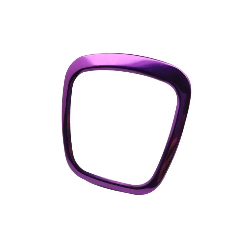 Car Trim Cover Sticker Chrome Steering Wheel Frame Replaceme