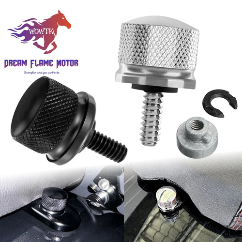 1/4 -20 Rear Fender Seat Bolt Nut Motorcycles Mount Screw Ki