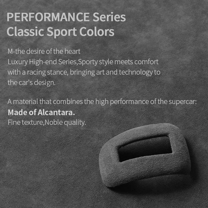 Made of Alcantara For Mitsubishi Outlander 2023 Car Gear Shi