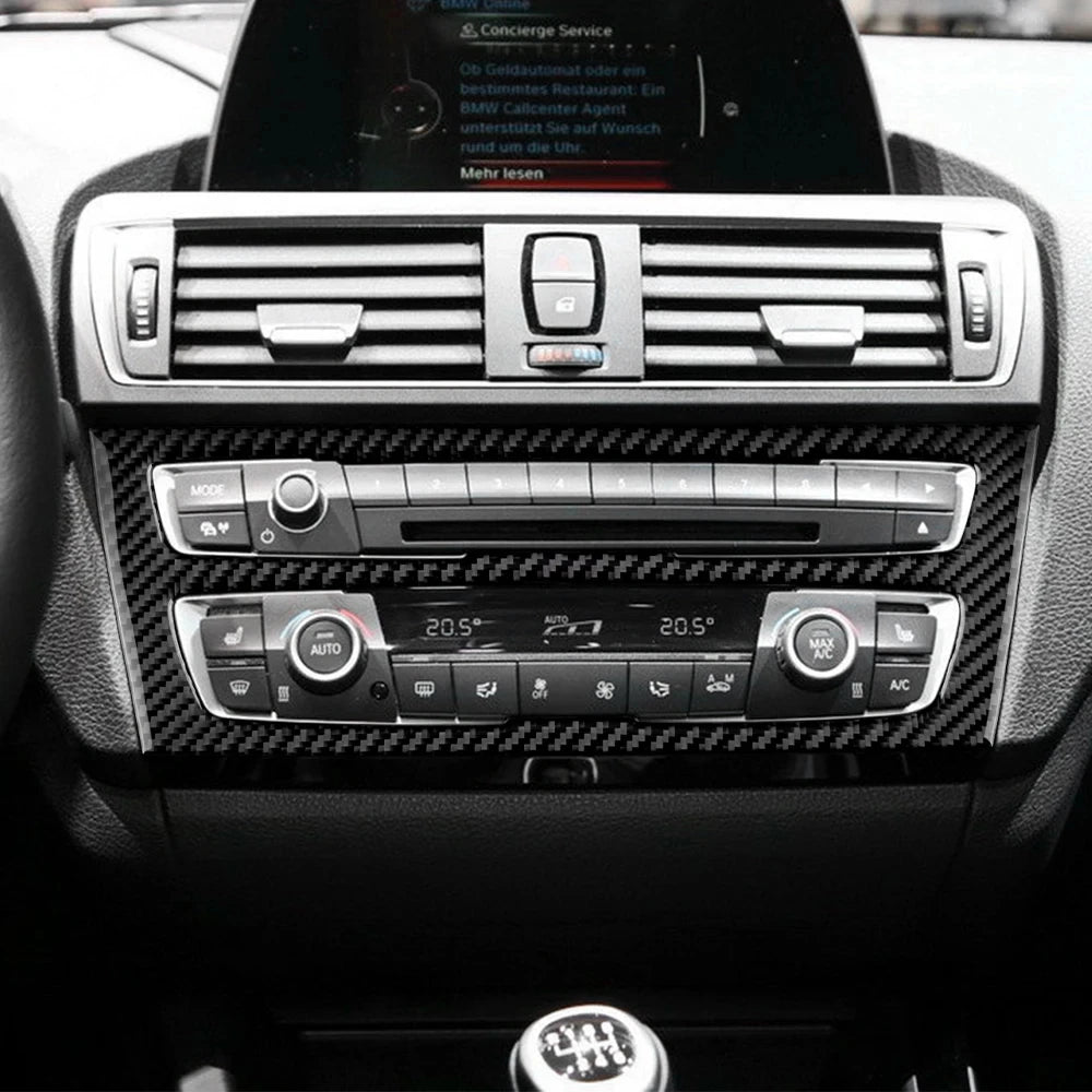 For BMW 1 2 Series F20 F21 F22 F23 Carbon Fiber Car Control 