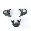3pcs Carbon Fiber Steering Wheel Trim Cover For MINI Cooper F54 F55 F56 F57 F60 Auto Interior Decoration Car Accessories
