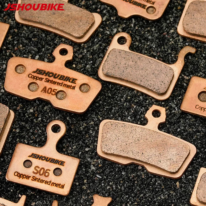 JSHOUBIKE Bicycle Hydraulic Disc Brake Pad MTB Copper sinter