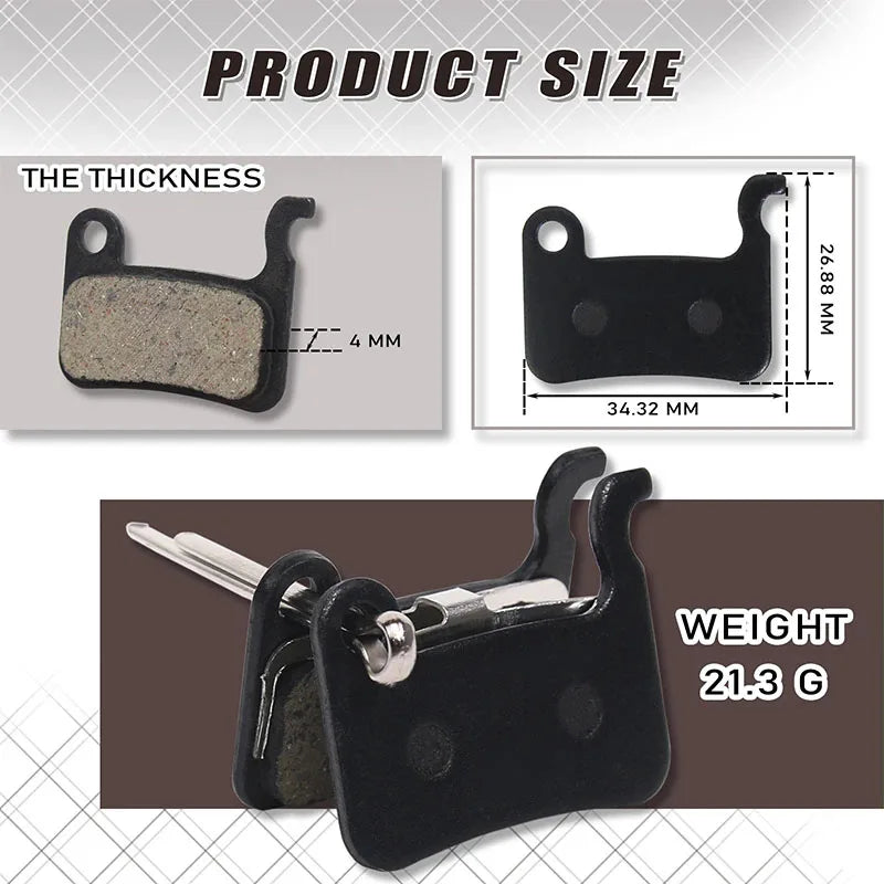 TESNO Resin Disc Brake Pad For SHIMANO A01S Wear-resistant H