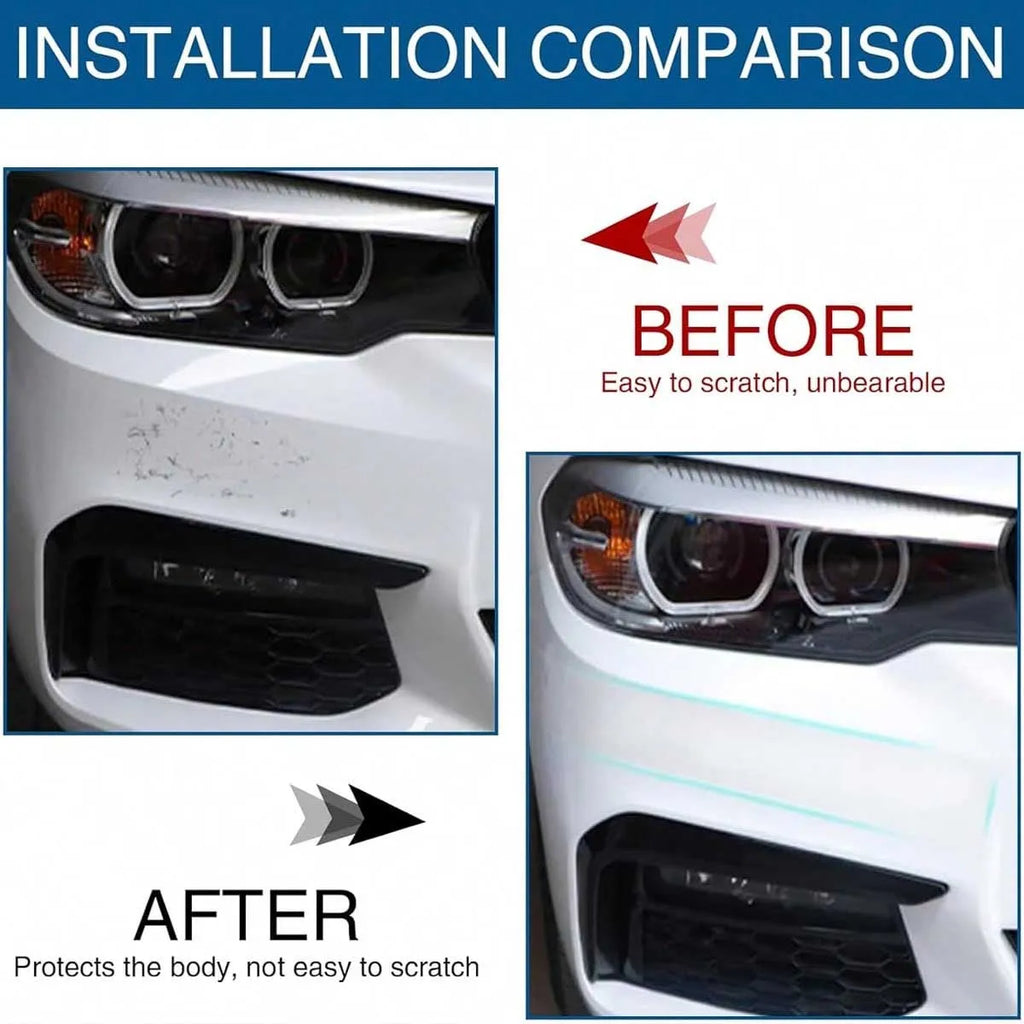 Car door sill anti-collision sticker door side trunk anti-tr