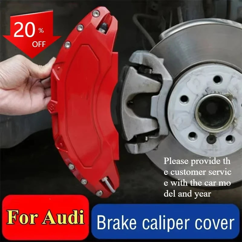 For Audi Car Brake Caliper Cover Aluminum Alloy Metal Fit A1