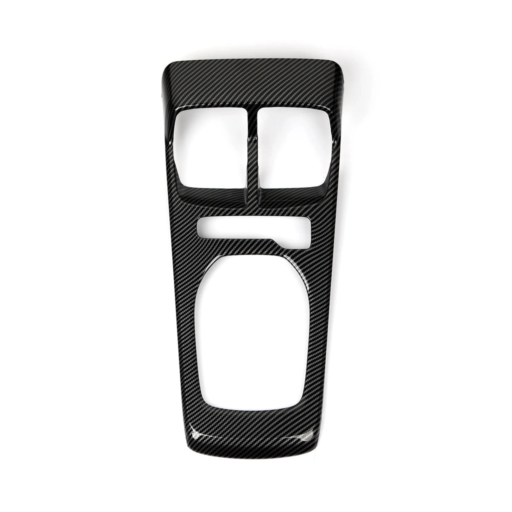 ABS Car Center Console Gear Shift Panel Carbon Fiber Interio