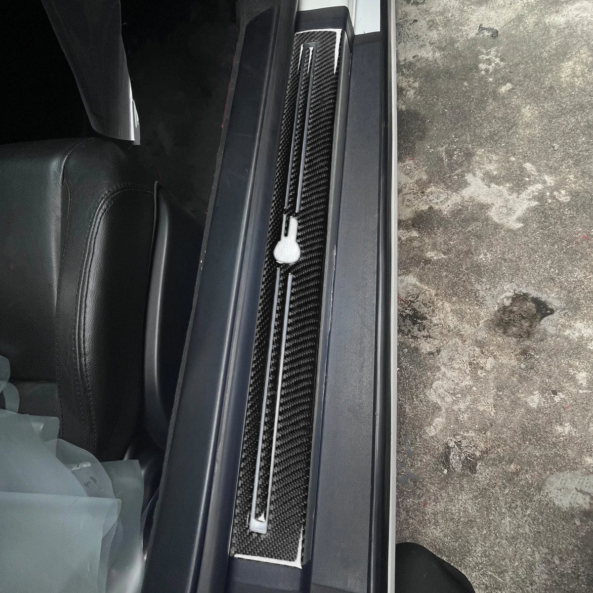 For Jaguar F-TYPE 2013-2024 Carbon Fiber Center Console Gear