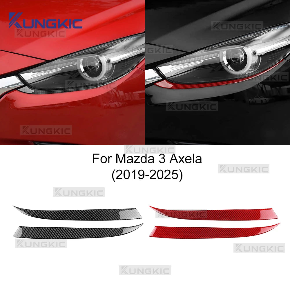 Real Soft Carbon Fiber Sticker For Mazda 3 Axela BP 2019 202