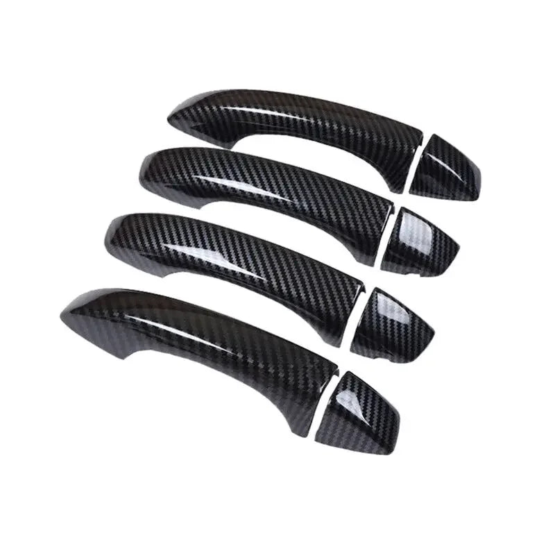 For MG ZS 2017 2018 2019 2020 2021 2022 Carbon Fiber Chrome 