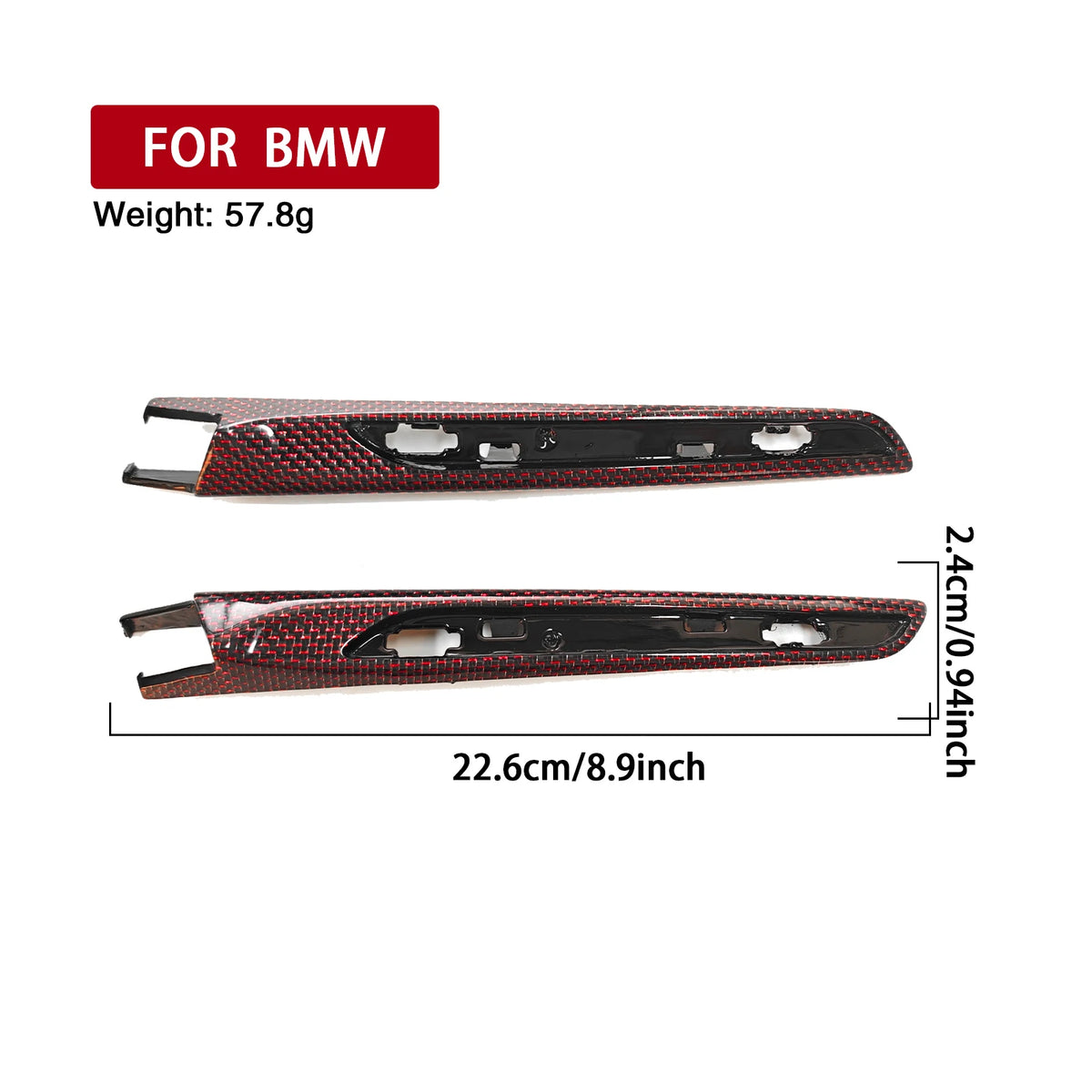 For BMW M3 F80 13-19 M4 F82 F83 Car Accessories Dry Carbon Fiber Fender Air Vent Flow Trim Replacement Tuning Retrofitting Part