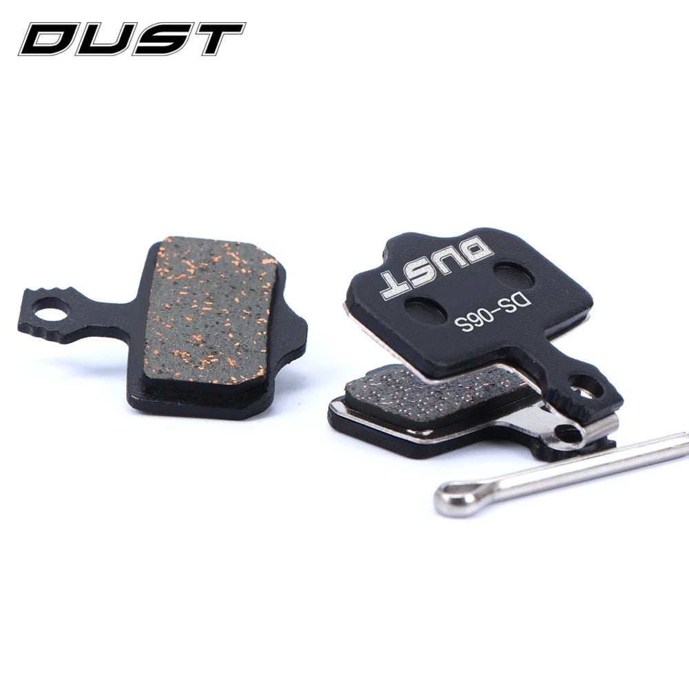 DUST 1Pair Semi-Metal Bicycle Hydraulic Disc Brake Pad MTB M