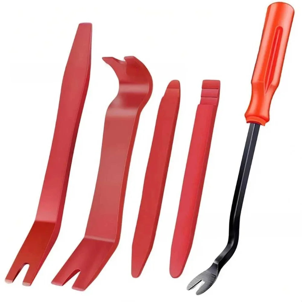 Car Interior Trim Removal Tool Kit Auto Plastic Clips Puller Set for DIY Panel Disassembly Dashboard Door Repair