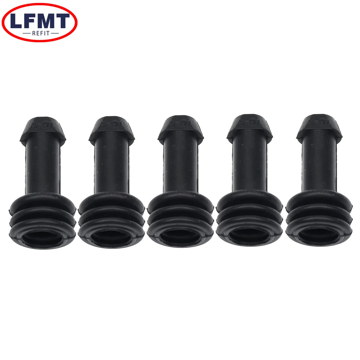10/5 sets Brake Upper Lower Pump Caliper Shock Absorber Sleeve Dust Cover Rubber Disc Waterproof Cap for Motorcycle Scooter Bike