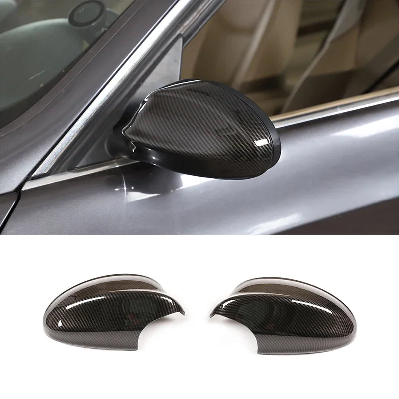 For BMW 3 Series E90 2005-2012 Car Carbon Fiber Interior Decoration Cover Stickers Dashboard Console Gear Shift Door Handle Trim