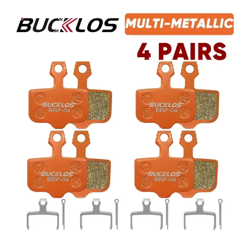 BUCKLOS Bike Disc Brake Pads for SRAM Avid MTB Road Bicycle Hydraulic Brake Pad Durable Wear-resistant Brake Pads Bike Accessory