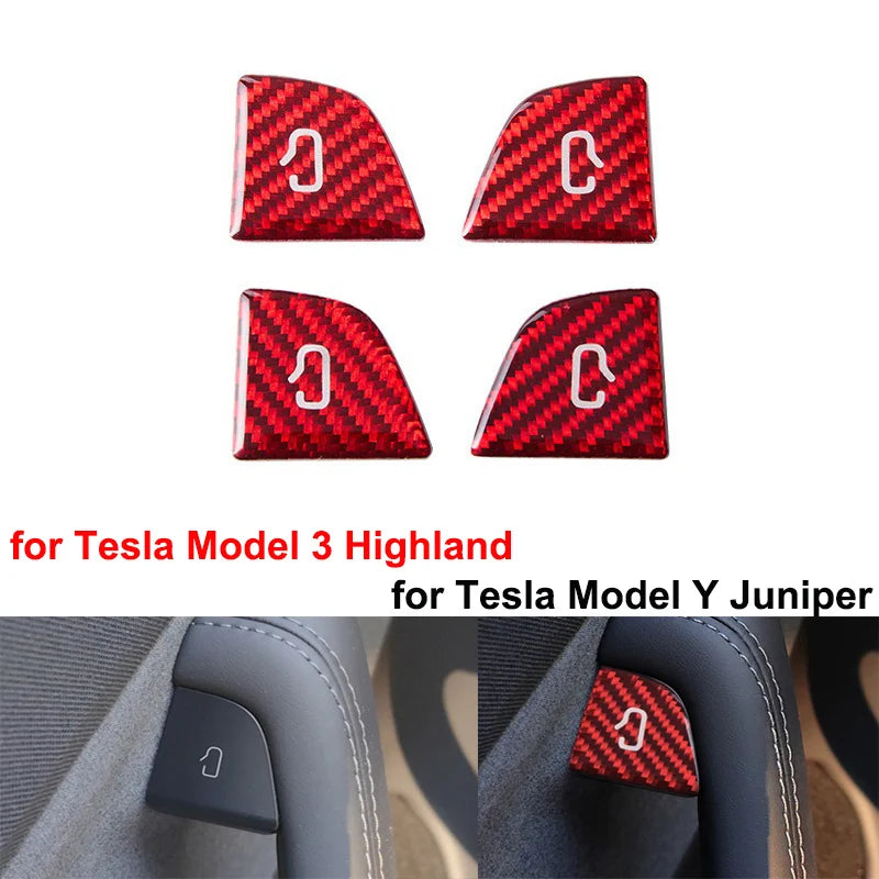 For Tesla Model Y Juniper 2025+ Model 3 Highland 2024 Carbon