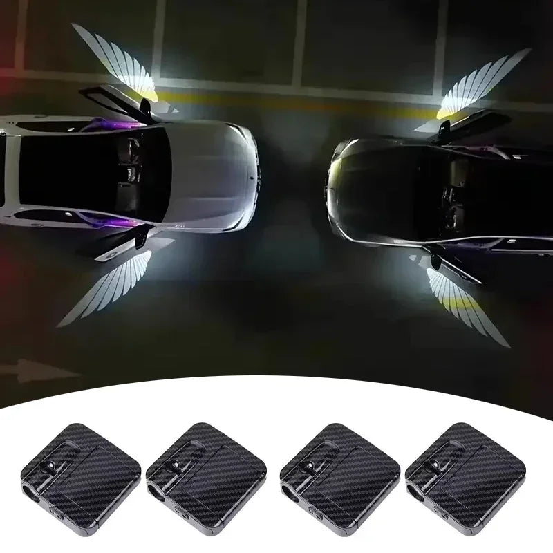 Angel Wings Welcome Light Automotive Supplies Car Atmosphere Door Lighting Floor Light Door Projector