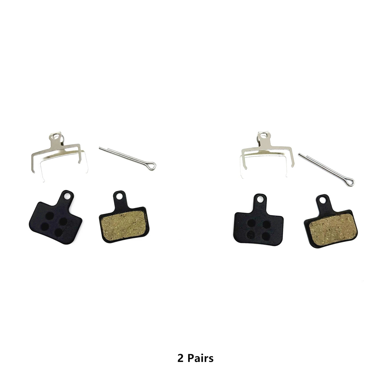Resin Disc Brake Pads for Mountain Bike - 2/4/8/12 Pairs Compatible with Sram Level T/TL/Ultimate/TLM DB Elixir 9/7/5/3/1/CR/R
