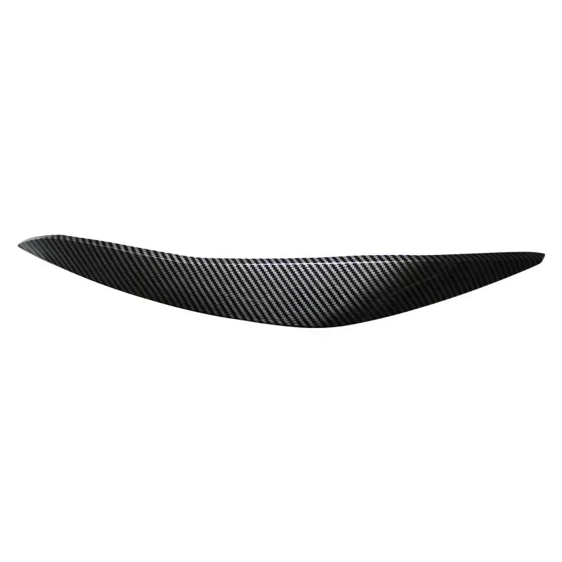 2Pcs Car Front Headlight Eyelids Eyebrow Cover Trim For BMW 