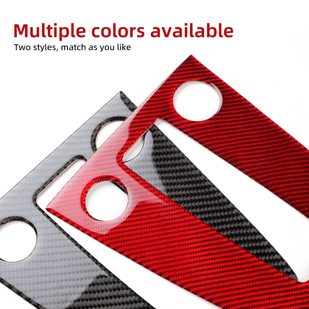 Real Soft Carbon Fiber Sticker for Audi A3 S3 8Y 2021 2022 2