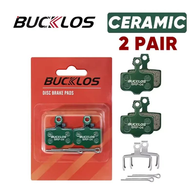 BUCKLOS Bike Disc Brake Pads for SRAM Avid MTB Road Bicycle Hydraulic Brake Pad Durable Wear-resistant Brake Pads Bike Accessory