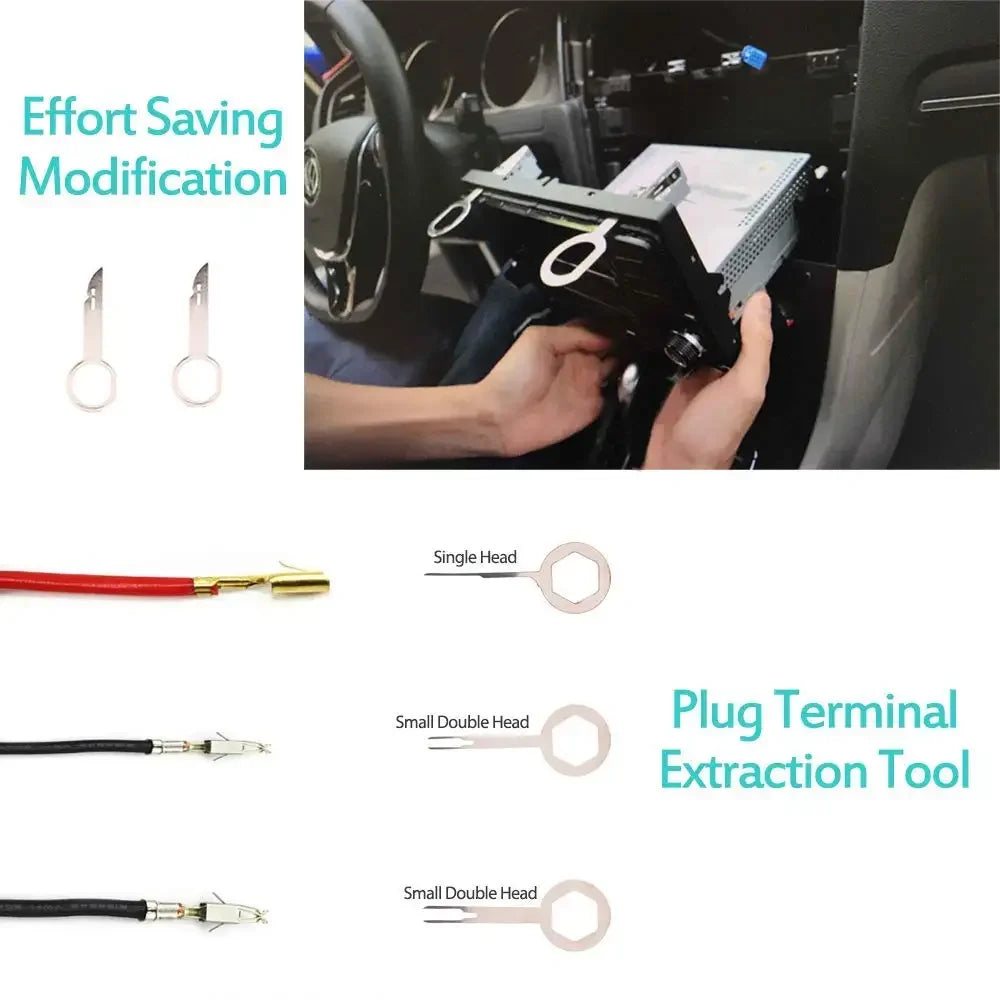 19Pcs Car Special Disassembly Tool Kit Interior Audio Remova