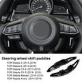 For Mazda 3 6 CX4 CX5 Atenza Axela 2pcs/lot Car Steering Wheel Shift Paddle Shifter ABS Carbon Fiber Trim Accessories