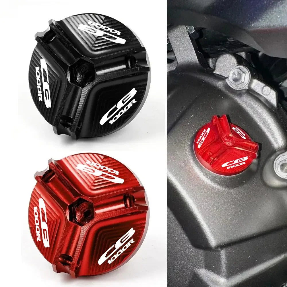 Motorcycle Accessories Engine Oil Filler Cap Oil Plug Cover 