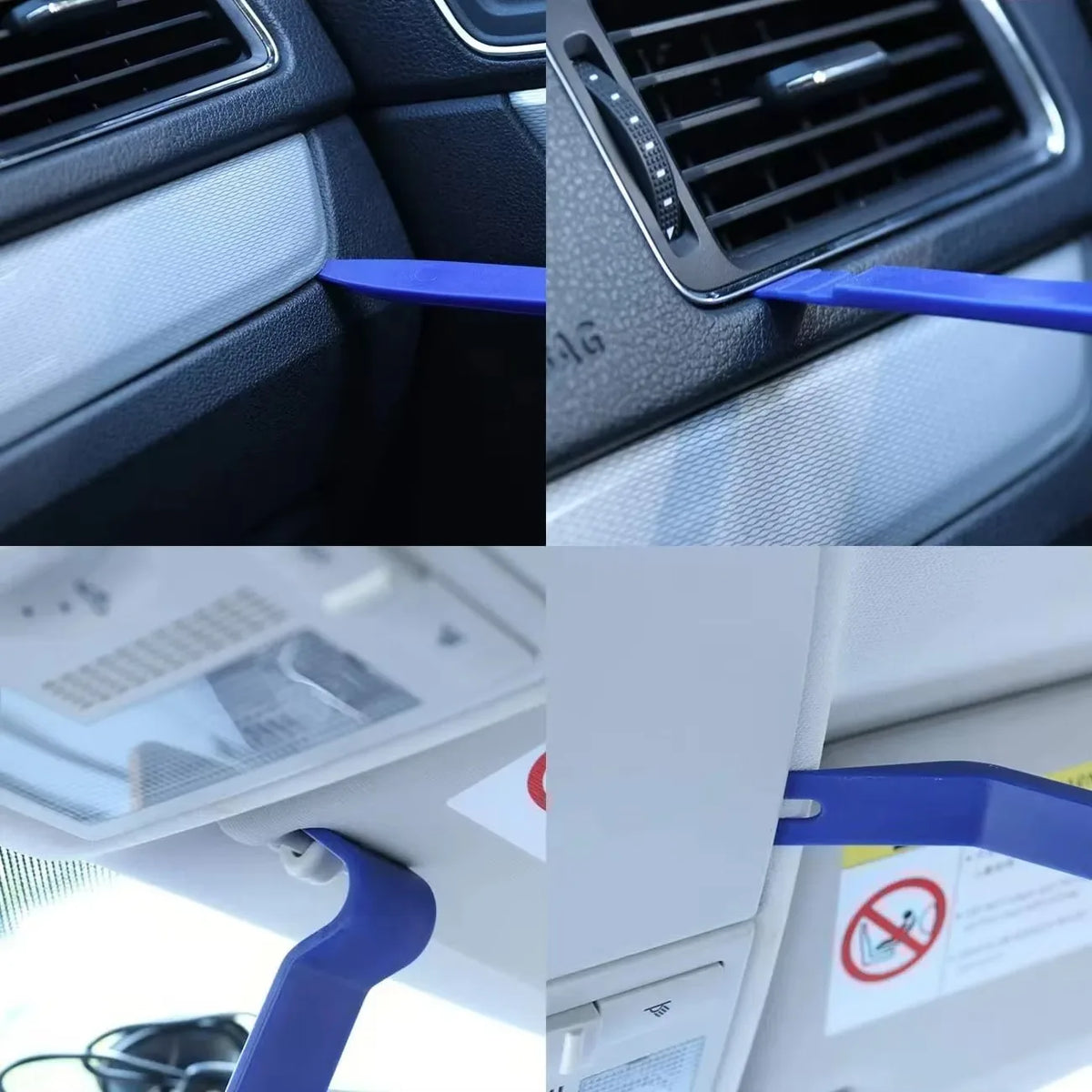 7/8/11/12Pcs Car Door Clip Car Disassembly Tools Set DVD Ste
