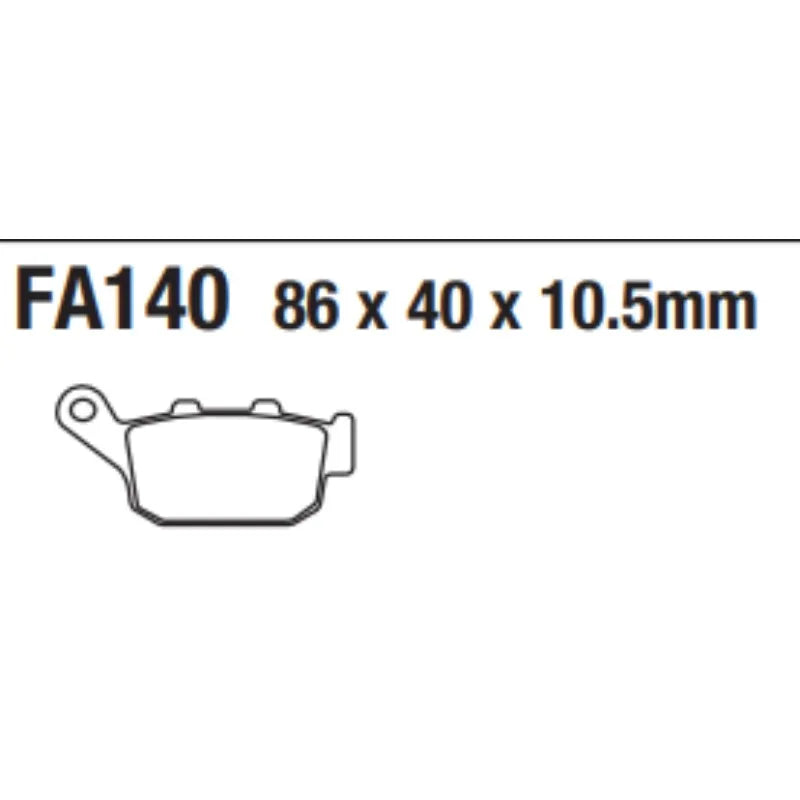 Motorcycle Ceramic Brake Pad Fit for ZONTES 350E 350D/M/S/R/