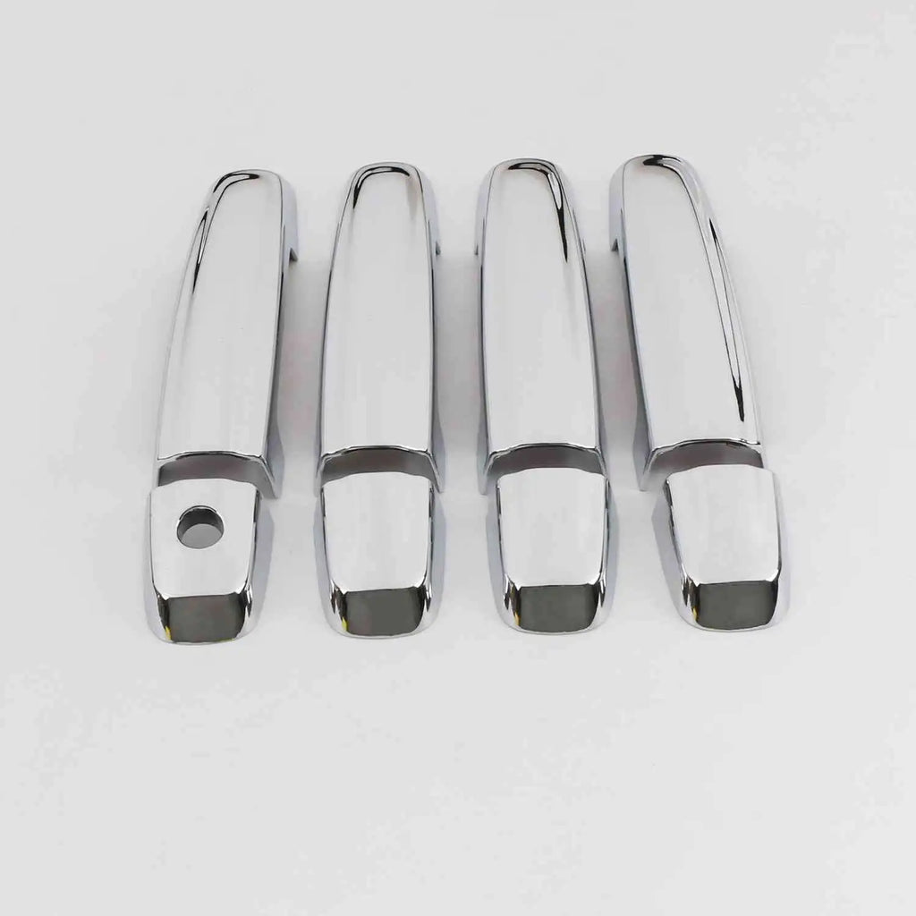 Glossy Black Carbon Fiber Car Door Handle Cover Trim Sticker Styling Accessories For Suzuki Grand Vitara 2005 -2012