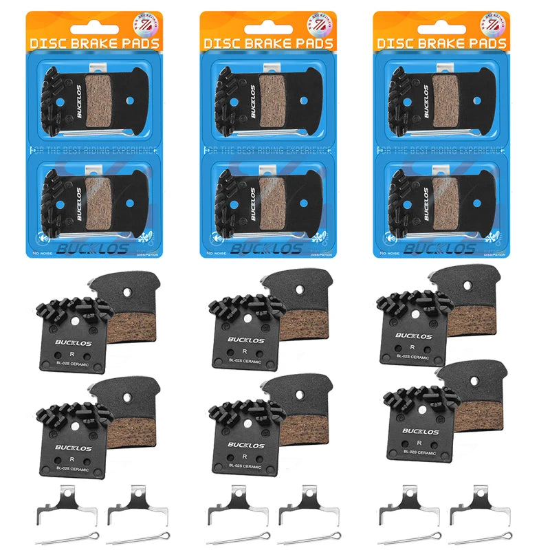 BUCKLOS Mountain Bike Disc Brake Pads for Shimano J04C J05A Ceramic MTB Hydarulic Brake Pads Road Mountain Bicycle Brake Pads