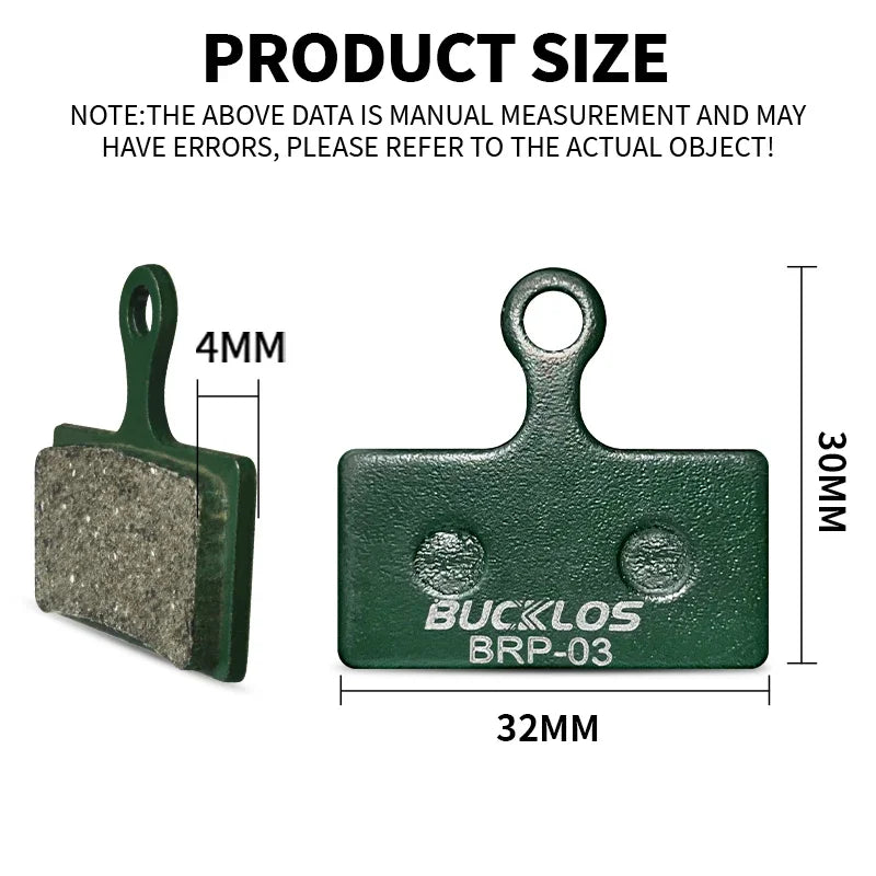 BUCKLOS Ceramic Hydarulic Disc Brake Pads For SHIMANO G01S G