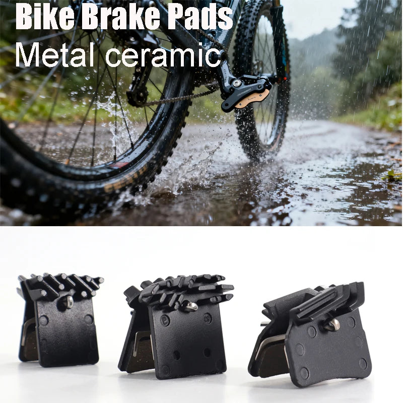 MTB Bicycle 4-Piston Metal Ceramic Brake Pads N03A N04C D02S