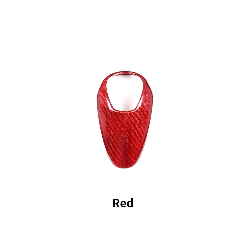 For BMW F80 F82 F87 M3 M4 M2 M5 F83 F85 X5M F86 X6M F13 Real Carbon Fiber Car Gear Shift Knob Cap Cover Sticker Panel Trim