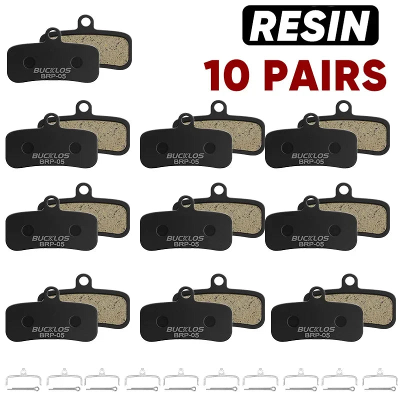 BUCKLOS Resin Disc Brake Pad For SHIMANO D02S Wear-resistant Hydraulic Brake Pads MTB Brake Pads for N03A H03A Cycling Parts