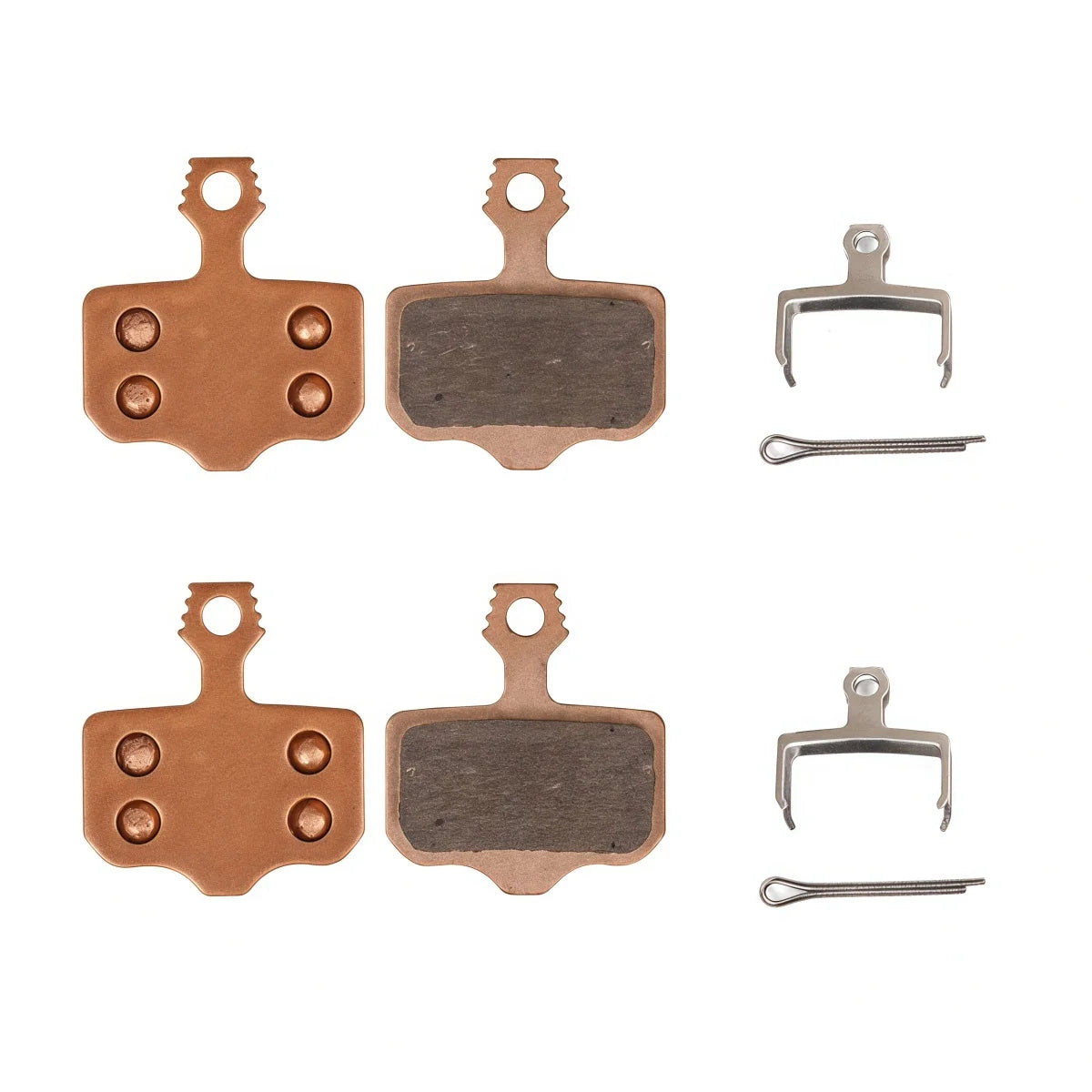 SUNTNUR Sintered/Ceramic/Resin MTB Brake Pads - 2 Pair For A