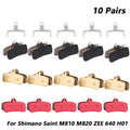 10Pairs Resin/Ceramic/Full Metal Bike Disc Brake Pads For Sa